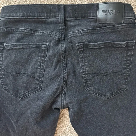 Hollister Black Skinny Jeans Classic Style - Picture 5 of 6
